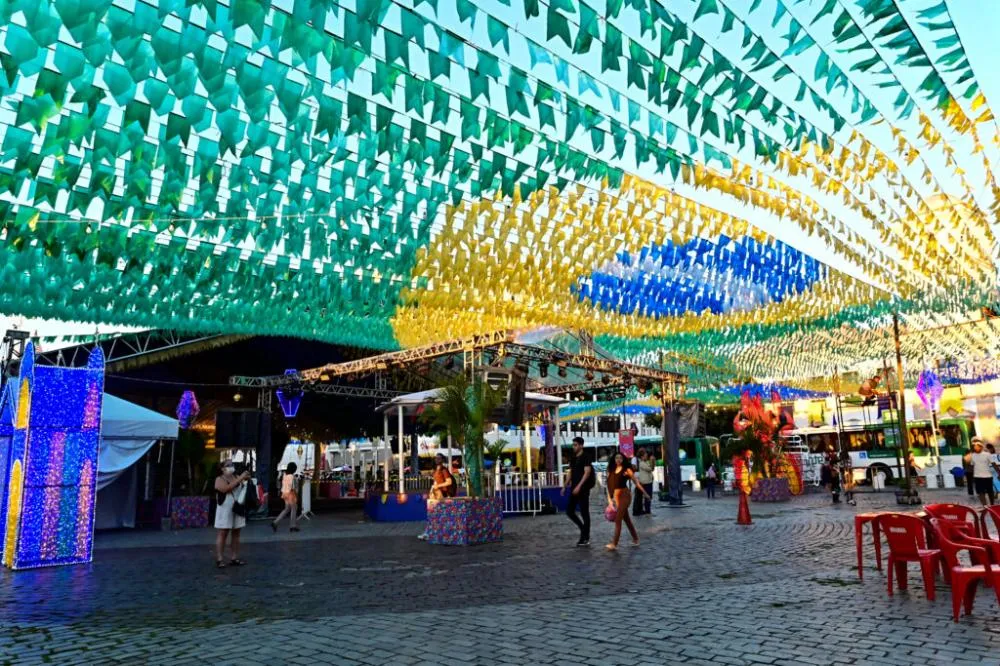 Arraiá da Prefs transforma o Centro Histórico em um grande palco junino com mais de 10 dias de festa gratuita